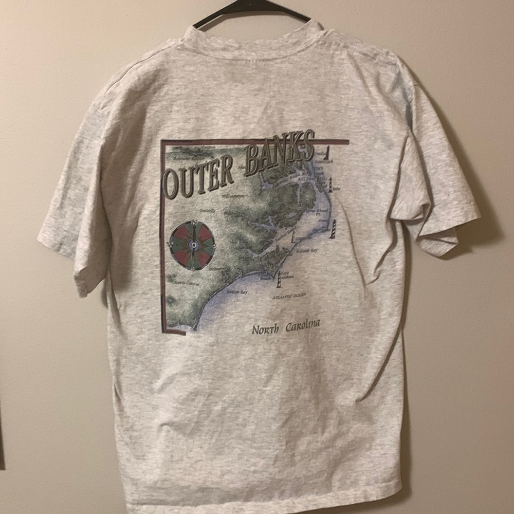 90’s outer banks single stitch tee shirt